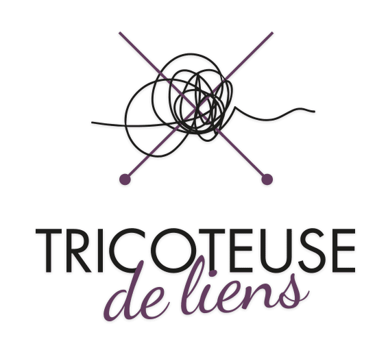 Tricoteuse de liens logo